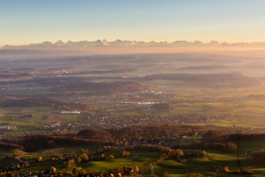 Alpes depuis le Jura