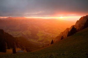Derniers rayons en Gruyère